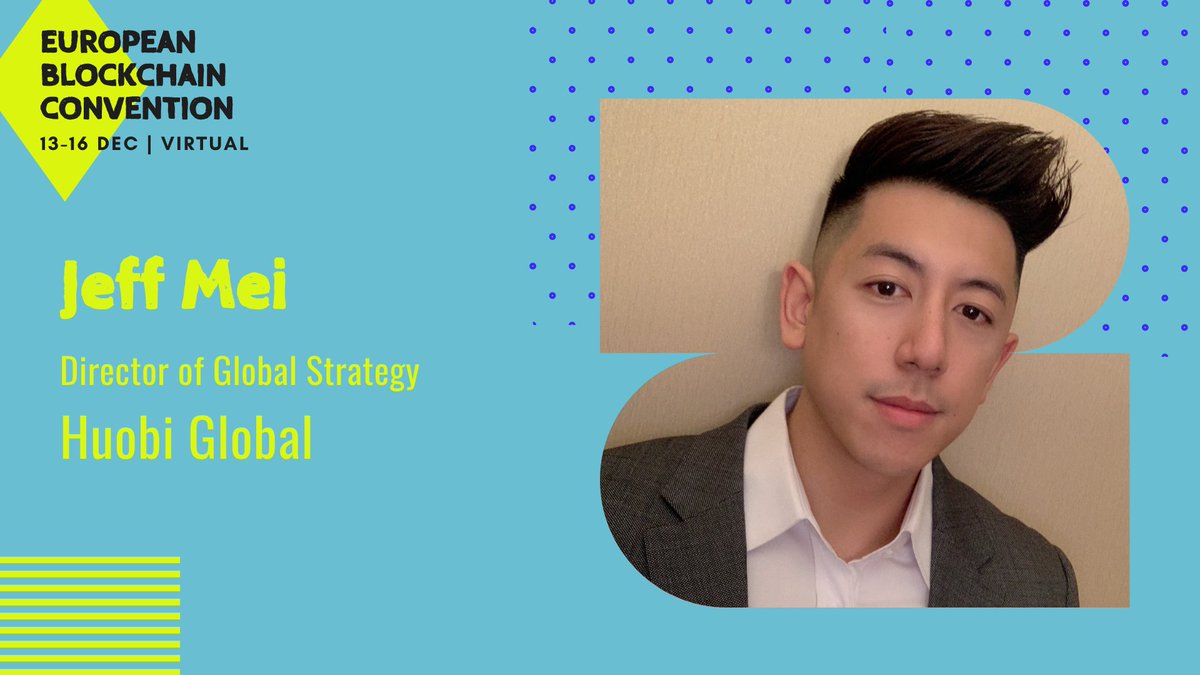EBlockchainCon's tweet image. 🚀 We are super excited to have @JeffHuobi, Director of Global Strategy at @HuobiGlobal participating in the 6th European Blockchain Convention.

Jeff Mei leads global expansion efforts for Huobi, one of the world's leading cryptocurrency exchanges.