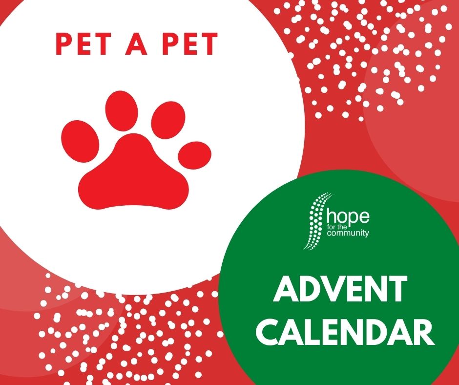HOPE4TC's tweet photo. If you don’t have your own pet, go and find one to borrow.
#LiveWellwithHope
#H4CAdventCalendar
#HopeAdventCalendar https://t.co/Im8SE6MuIY