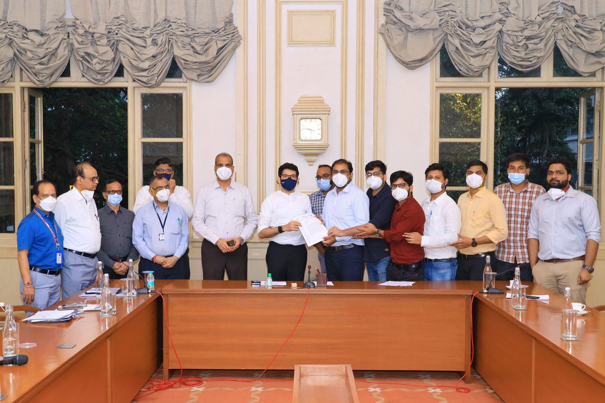 I met with the representatives of MARD today in the presence of Govt &amp; BMC officials. Of the 3 issues, 2 have been resolved at our level, while 1 is sub judice. We are working to find ways to assist on the 3rd issue.