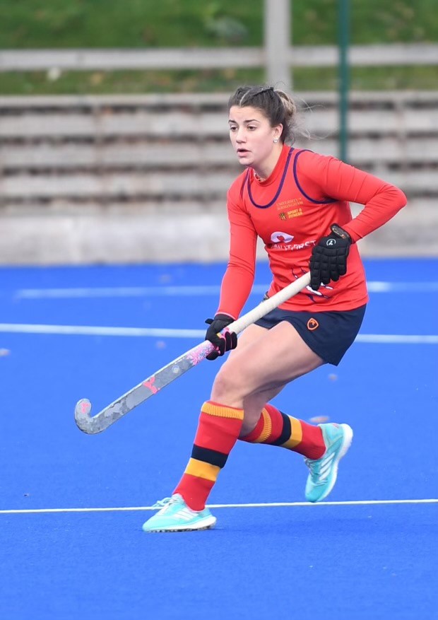 So proud of <a href="/NewHallAlumni/">New Hall Alumni</a> Izzy Lander <a href="/xo_izzylander/">Izzy lander</a> playing for Birmingham University in the England Premiership, they played Buckingham yesterday and won 2-1. Izzy was in Year 13 last year at New Hall. This is a fantastic achievement! Keep up the great work!