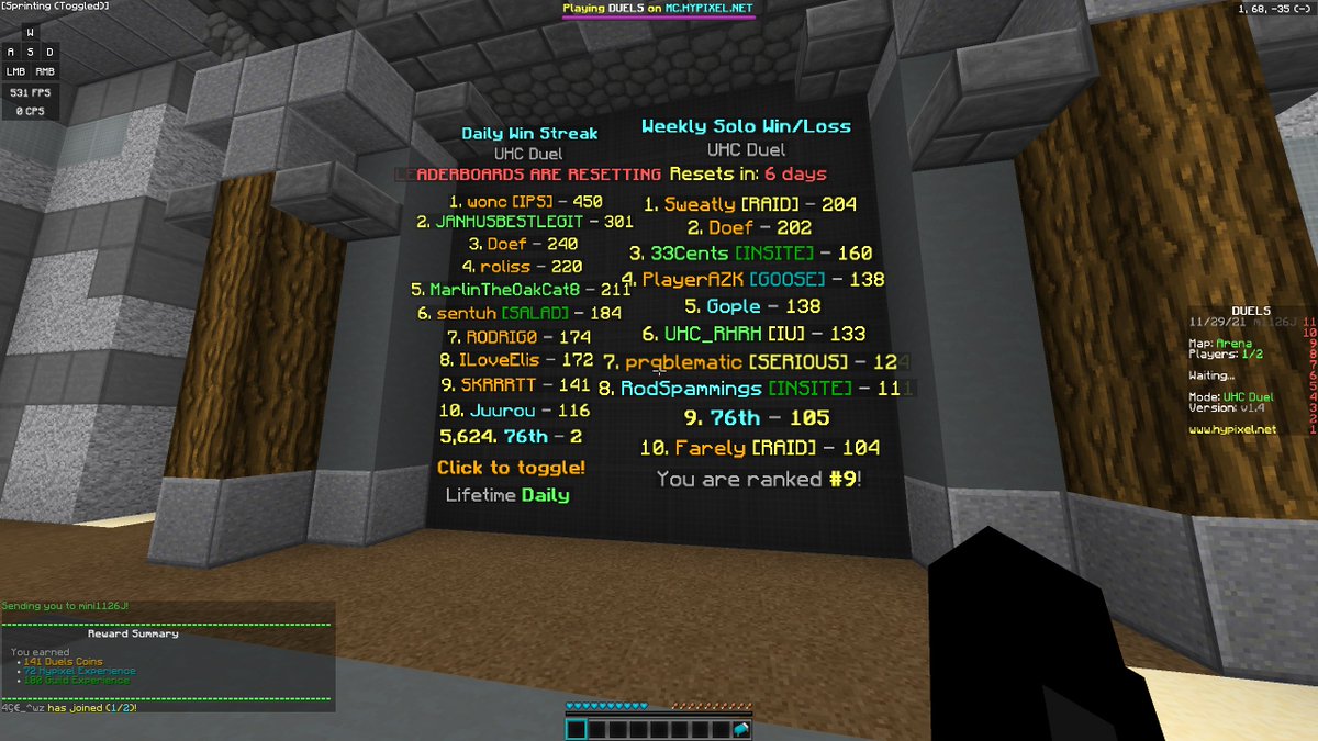 RaidHypixel's tweet photo. Today we present the Raiders who made it onto the last Weeks Leaderboard 🌟 
Note: You can submit screens of Raiders on Leaderboards anytime by pinging me in the Raid Server 🌟
GG to Acidey, 76th, Farely and Sweatly https://t.co/8UN5LAeeF4
