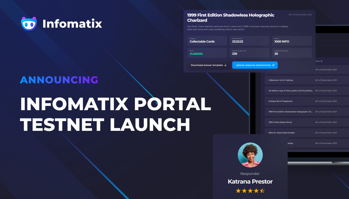 Infomatix_io's tweet photo. Infomatix Portal Testnet Coming Soon...! 🚀

Are you an online research wizard? Here's your chance to participate in the Infomatix Portal Testnet 🔥

✅ Rewards Allocated
📅 TBA

Register today 👉 https://t.co/6oM1shKh8T

Best luck! 🙌

#Infomatix $INFO #Testnet https://t.co/c7idsPXan4