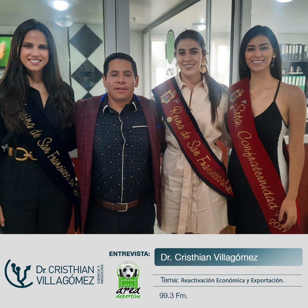 fedeecuador's tweet photo. Comprometidos con el desarrollo y reactivación del país, se ha planteado la participación activa con la @FReinadeQuito y colaborar en la ejecución de proyectos económicos que ayuden a generar fuentes de empleo, especialmente a personas inmersas en grupos vulnerables. #desempleo https://t.co/pZg1El5NYT