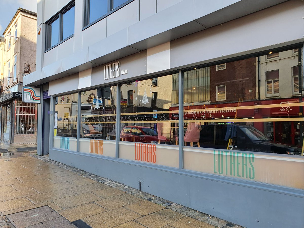 Prestonphonebox's tweet photo. #Luthers Nice little independent venue opened up on Friargate #Preston , worth a visit for a pint. https://t.co/m3Pfy7l2Qa
