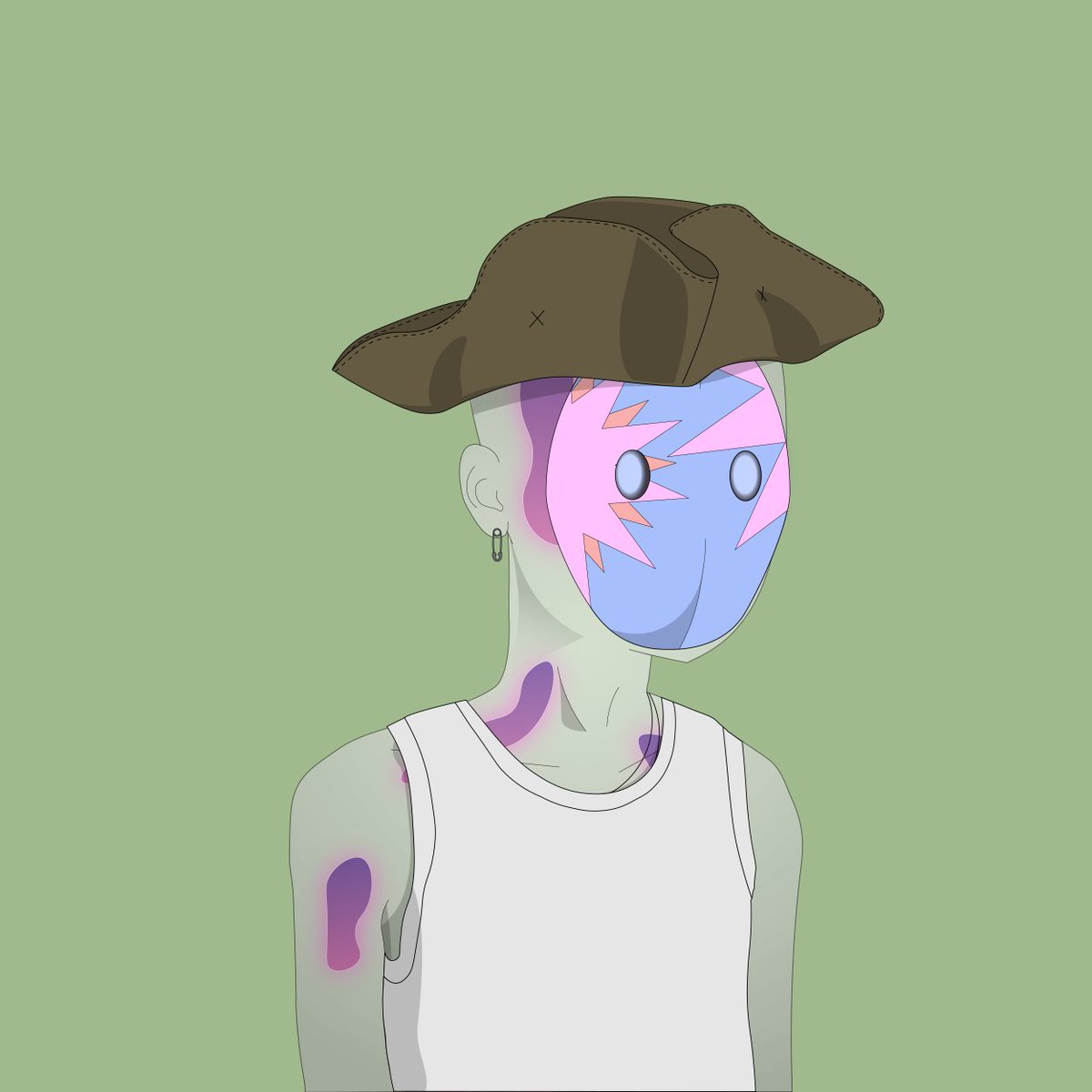 My <a href="/shyguysnft/">shyguysnft | sold out</a> revealed! Aside from the cool art, Shy Guys is an #NFTCommunity that supports people with mental health problems. 😌