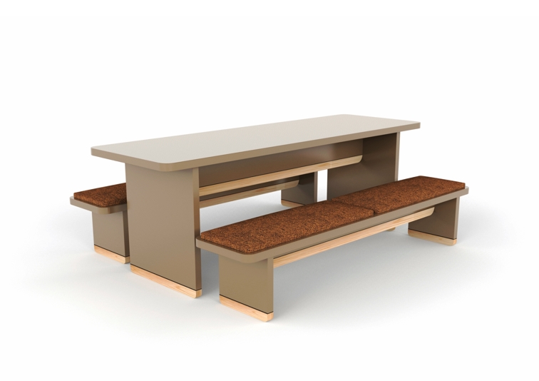 GenesysOffice's tweet image. The Wyvis Bench Table &amp;amp; Seating range provides a really relaxed aesthetic, with its curved edges and seat pads, allowing you to create an inviting dining or breakout space. #officefurniture #benchtable #benchseating #breakouttable #diningtable #officetable