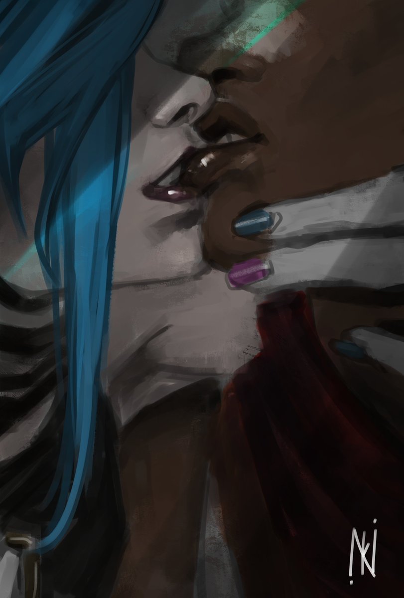 Nyctokim's tweet photo. "I hope you know we had everything."
#Arcane  #jinx #ekko #timebomb https://t.co/HRGJRuaett