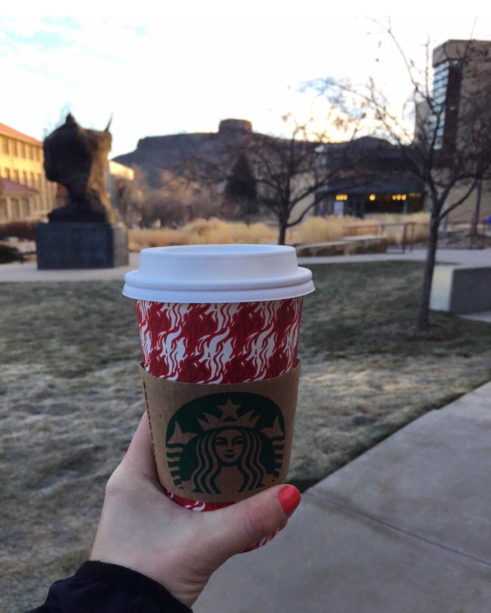Happy Monday Orediggers! Grab some Starbucks and stay grounded - push through the semester strong! ☕️  #orediggers #Starbucks #finals #goldencolorado #December