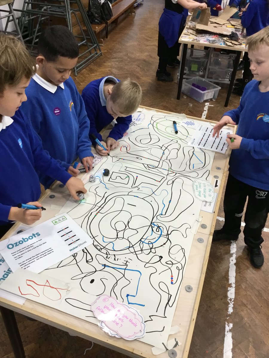 monteneyY4's tweet photo. Year 4 had an amazing session this morning exploring fun, new technology!
Thank you @Maker_Futures, the children absolutely loved it! https://t.co/kMKCEZszdk