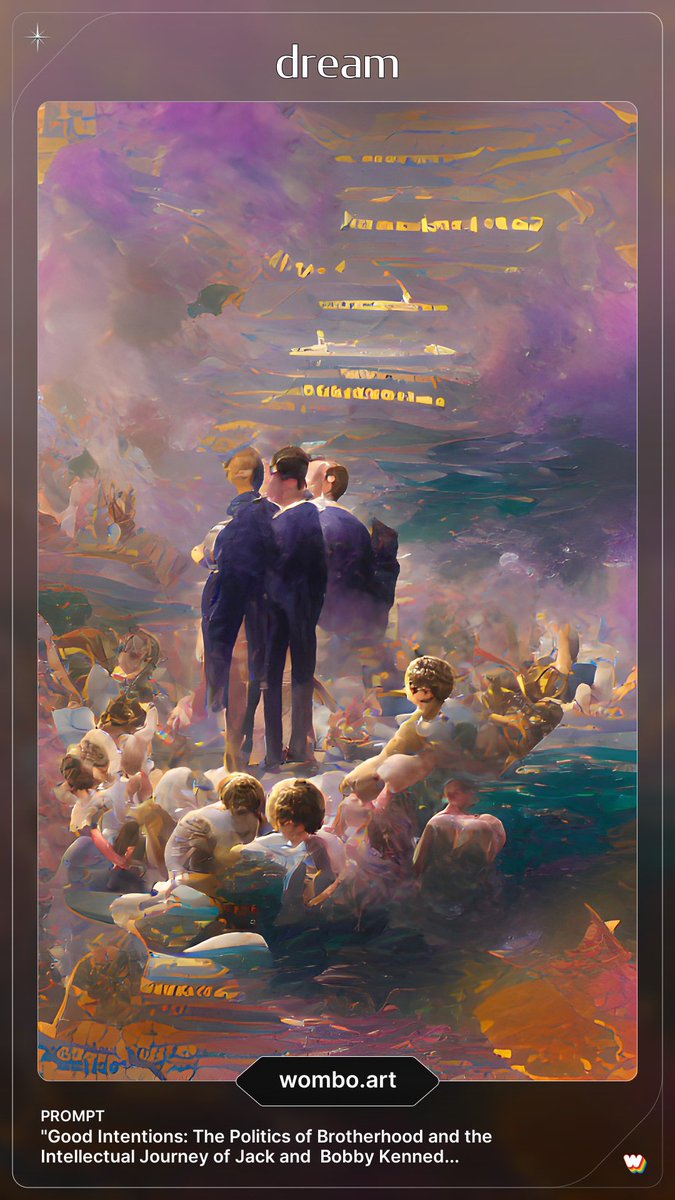 “Good Intentions: The Politics of Brotherhood and the Intellectual Journey of Jack and 
Bobby Kennedy”