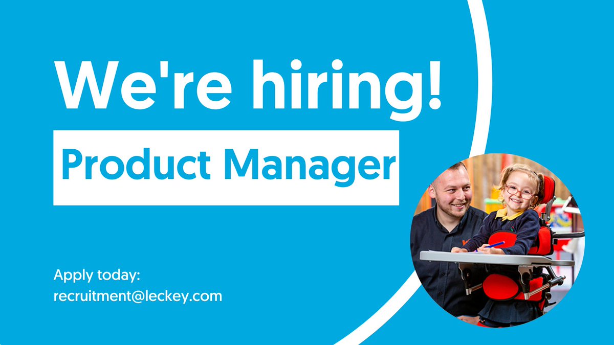 Join the Leckey team! We are currently hiring for the following position:

✅Product Manager 
📍 Location: Lisburn

Full time, Permanent Position
Closing Date: 17th December 2021

For full details and application information, click here &gt;&gt; leckey.com/leckey-jobs

#jobfairy