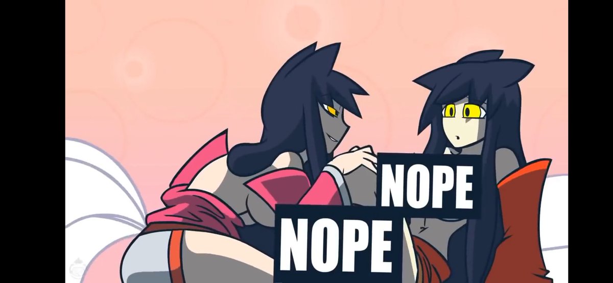 girl_clones's tweet photo. Old but gold  - Ahri kiss Ahri 
A video from a long time ago. This is the first "selfcest, 同一cp" Tag vid i've ever seen! 
I'll leave the link in the comments. 
#selfcest
#twoofher
#catfight https://t.co/ci23PYmR3n