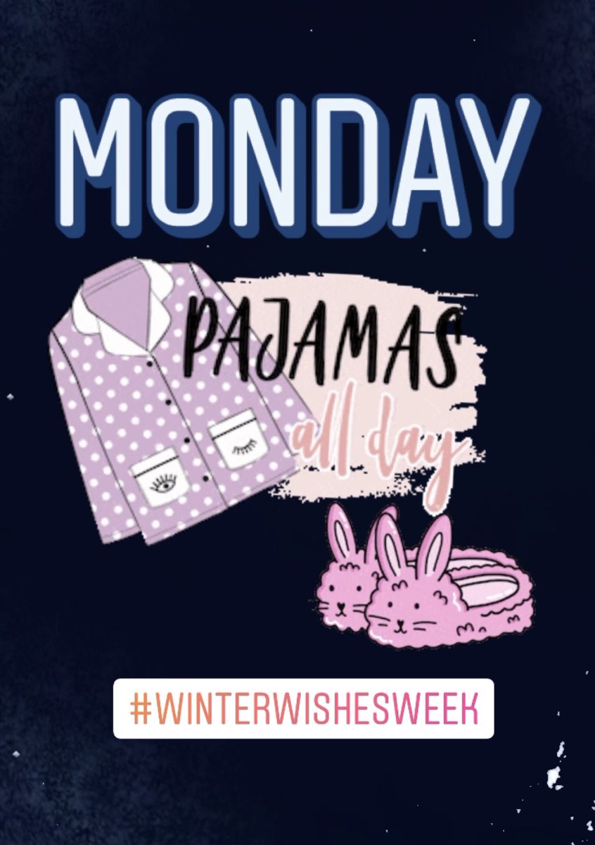Stay cozy this chilly Monday Morning …. It’s Winter Wishes Week- one of the greatest weeks of they year! 🌲