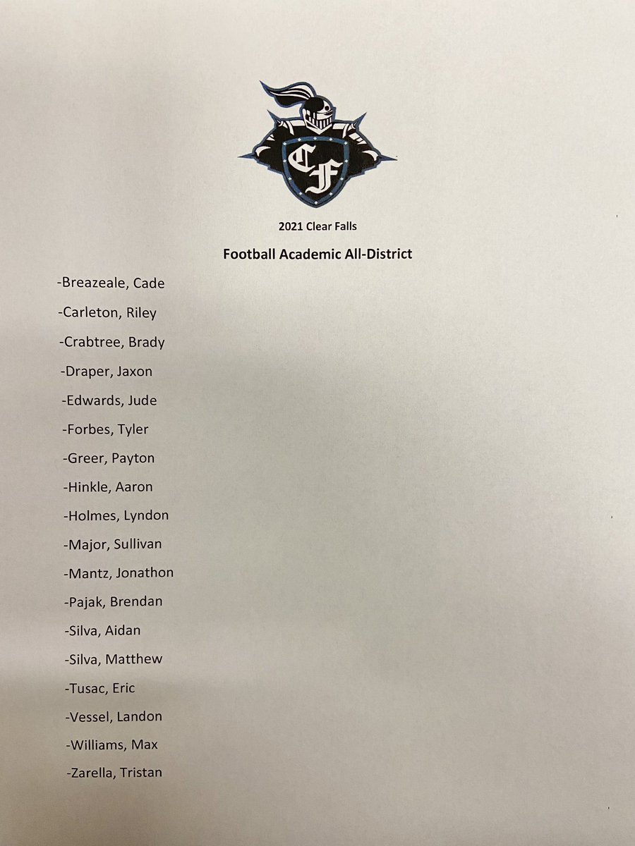 Clear Falls Football tweet media