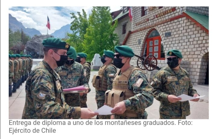 Bien muchachos 👏👏 felicidades. Que se sumen especialistas para resguardar nuestra frontera en terrenos complicados como la alta montaña🇨🇱. A entrenar y prepararse siempre 🏂🧗‍♀️
#ParisiKastEnBadboys #FelizLunes 
<a href="/Ejercito_Chile/">Ejército de Chile</a> #GeneralMartinez
#FuerzasArmadas #ContigoCHV