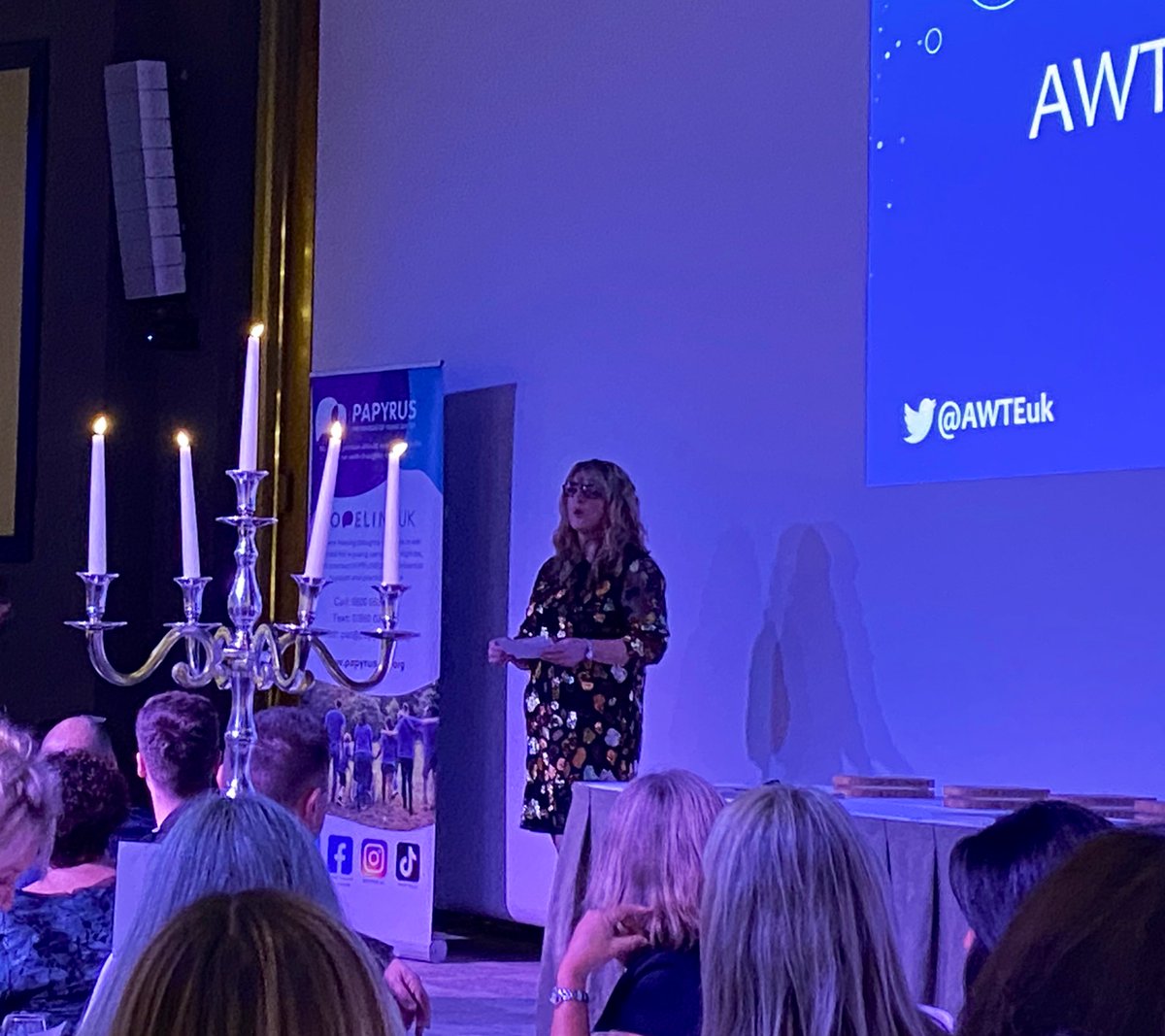 philippajacks's tweet photo. At the @AWTEuk Xmas Lunch and feeling SPARKLY! 🤩 https://t.co/oMqWuOdQCG