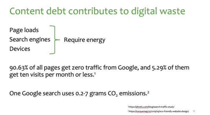 khursheb's tweet photo. Great talk from @reddeskstudio @TCUK_conf @ISTC_org the cost of redundant and/or badly-designed #content #techcomm #contentdebt #digitalwaste https://t.co/6DR73F9V5C