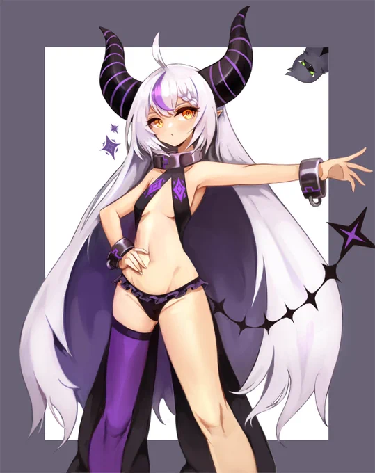 #Laplus_Artdesu 
ラプラス・ダークネス
라플라스 야마다크니스 