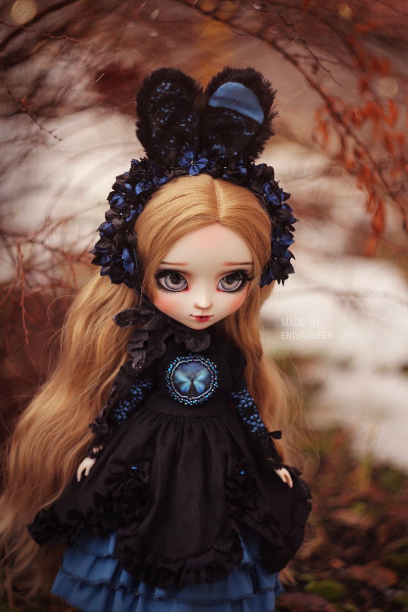 EnivaQueen's tweet photo. Last custom Pullip- Midnight Sadness https://t.co/RQZdKFLRLG