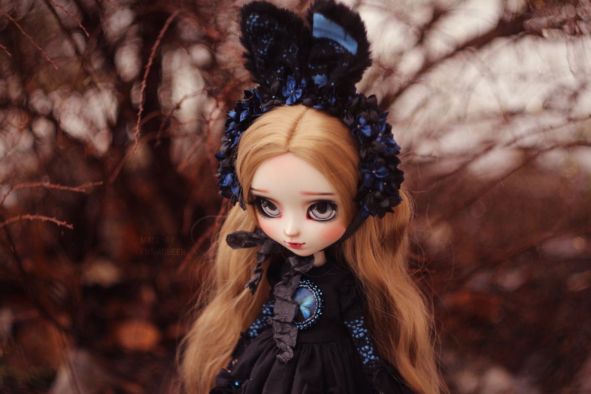 EnivaQueen's tweet photo. Last custom Pullip- Midnight Sadness https://t.co/RQZdKFLRLG
