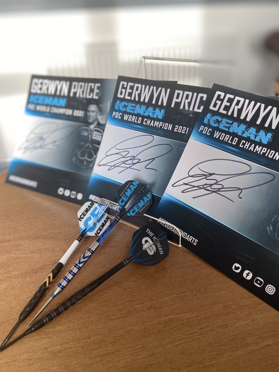 Red Dragon Darts (@reddragondarts) on Twitter photo Letβs start the week off right !
Gerwyn Price giveaway inbound βοΈ
Like, share and tag one of your friends for the chance to win one of <a href="/Gezzyprice/">Gerwyn Price</a> signed cards. Letβs start the week off right !
Gerwyn Price giveaway inbound βοΈ
Like, share and tag one of your friends for the chance to win one of <a href="/Gezzyprice/">Gerwyn Price</a> signed cards.