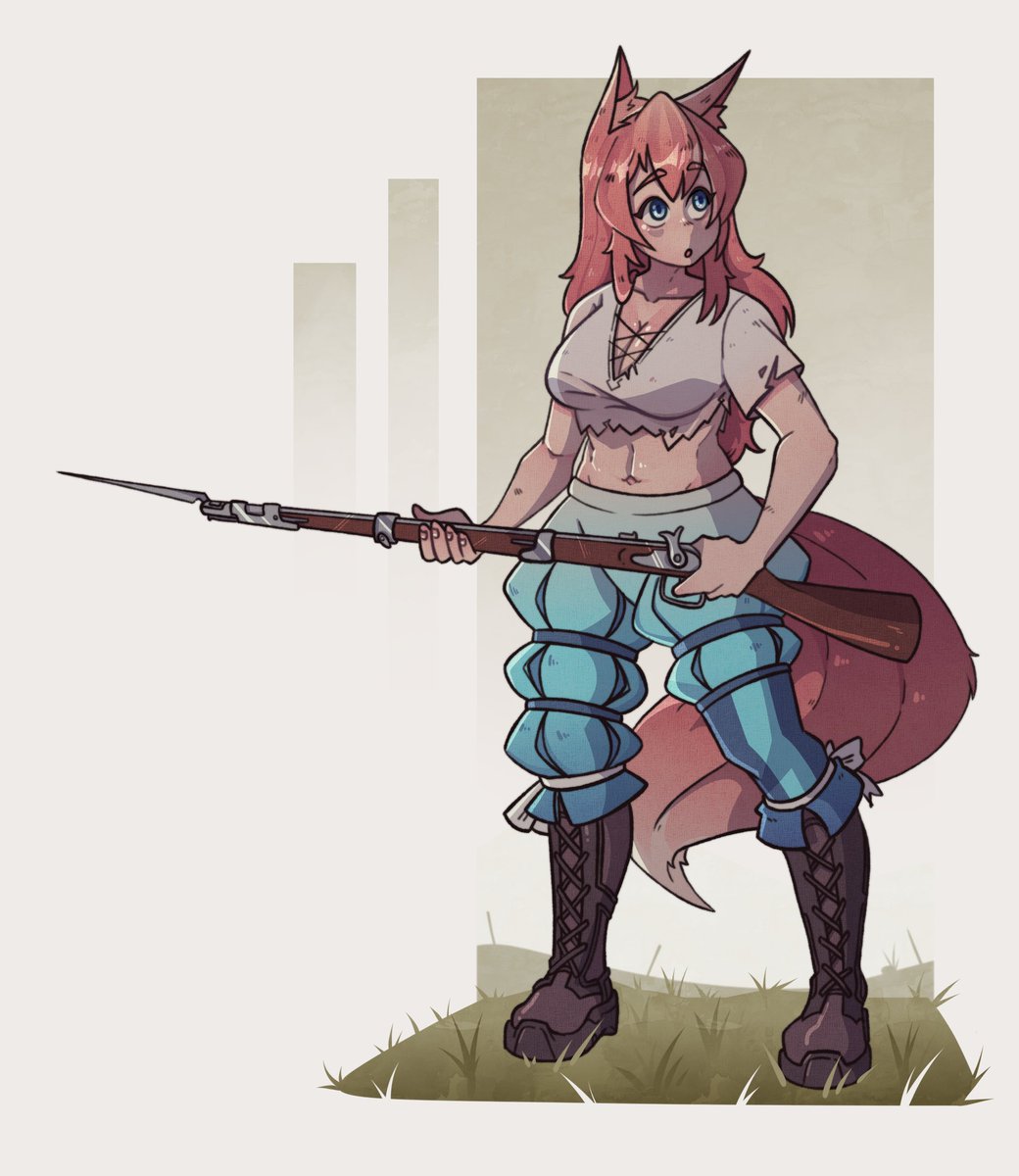 Potaroe1's tweet photo. Commission for @throwaway4032 ~ https://t.co/N4AlfE7jqC
