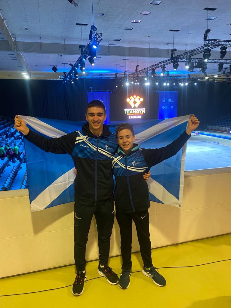 ruth_dewar's tweet photo. @S2LHSYT @LarbertHigh What a fantastic week Evan (S2) has had at the European TeamGym Championships. Didn't make the finals but finished in 4th place. He's had an amazing experience competing with so many European  countries. https://t.co/iicyspPh1w