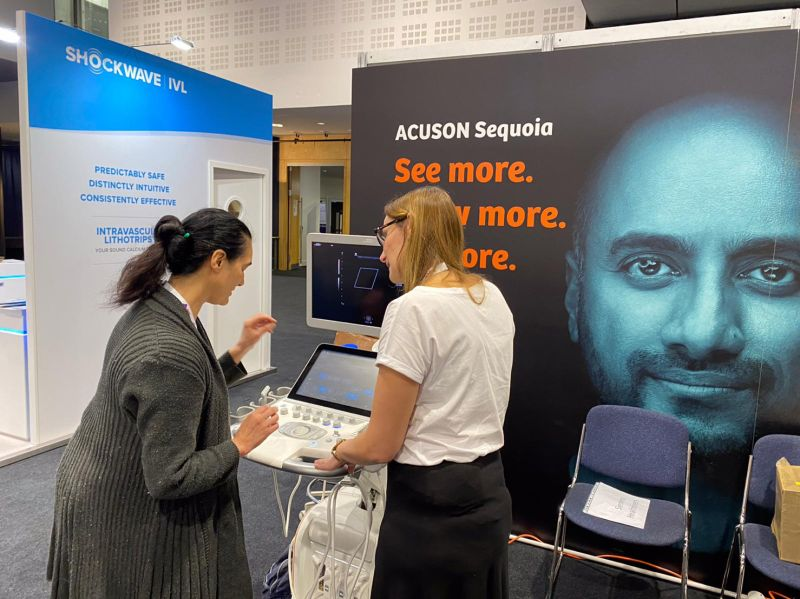 HarshalVadera's tweet photo. Thanks to everyone who stopped by at @VSGBI  in Manchester, we thoroughly enjoyed showing you our new #ultrasound innovations in vascular imaging. https://t.co/s8sxpevMS0