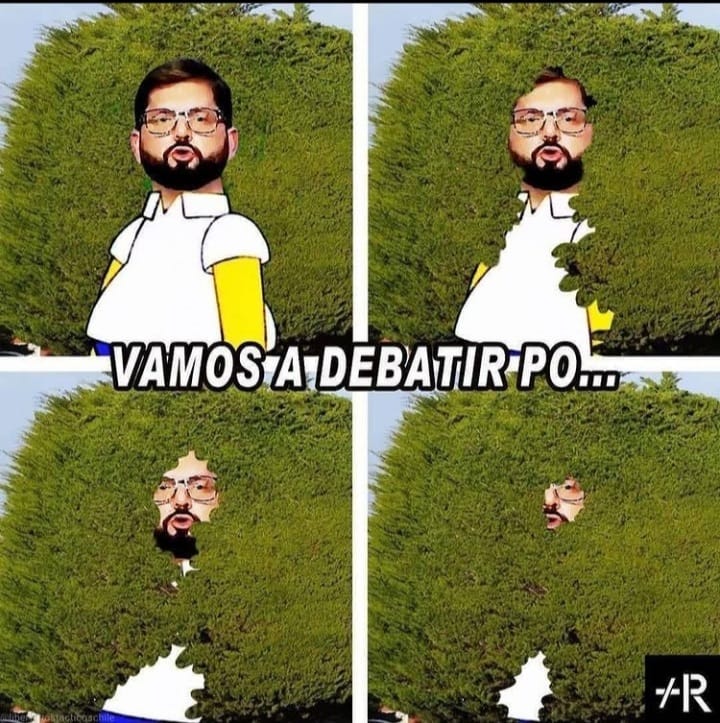 Libre_y_Diestra's tweet photo. #BoricNoSeAtreveDebatir
#NoAlcanzoALeer
#ReChicken https://t.co/HFUOWYWy5x