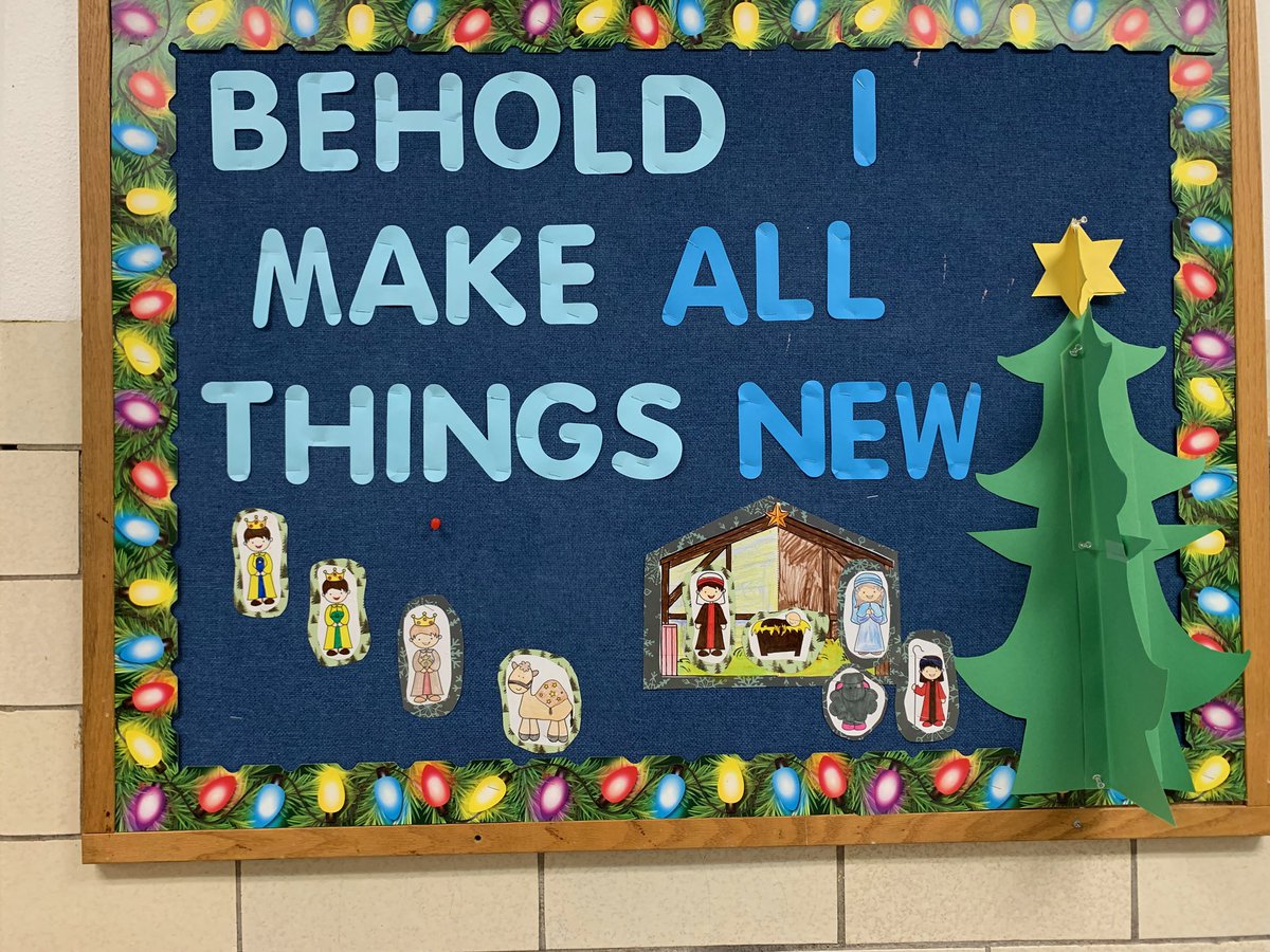 stanthonyindy's tweet photo. Our Advent celebrations have begun with wreaths on bulletin boards and Jesse trees. https://t.co/I9ToBbXcPj