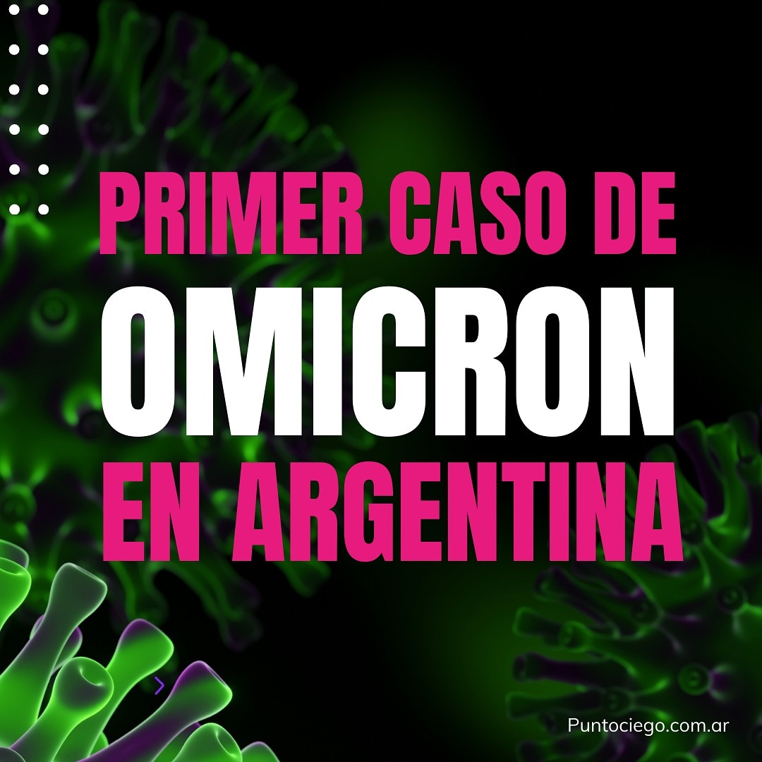 #omicronenargentina 😷 El primer caso de la variante Ómicron en Argentina fue detectado en un viajero procedente de Sudáfrica, informó en la noche del domingo el Ministerio de Salud. 

👉🏼 Se trata de una persona de 38 años, residente en la provincia de San Luis.#OmicronVirus