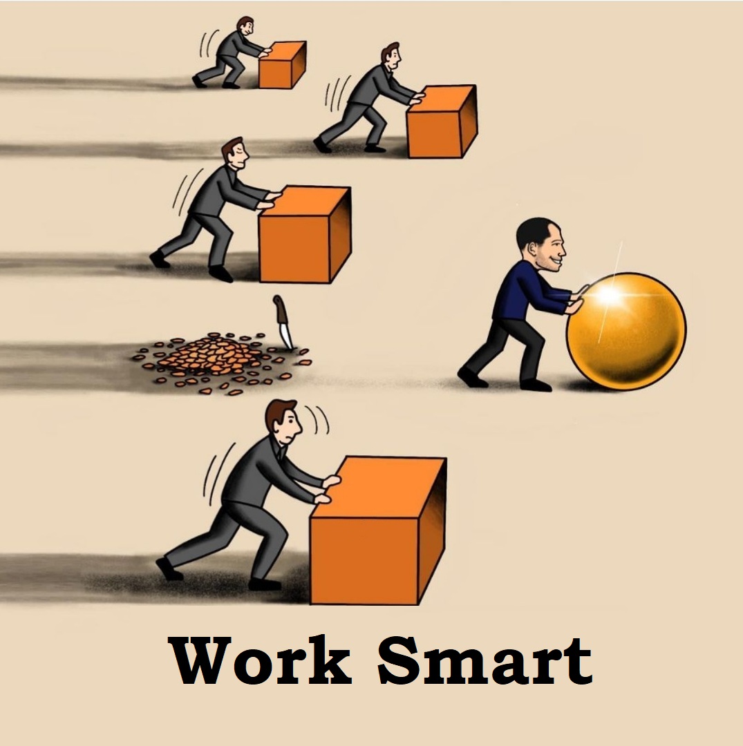 "He who works all day has no time to make money." - John D. Rockefeller

Being busy at a 9-5 only makes you tired &amp; with little wealth to show for it.

Starting your own business &amp; investing in assets makes you inspired &amp; wealthy. To get wealthy, work smart, not just hard.