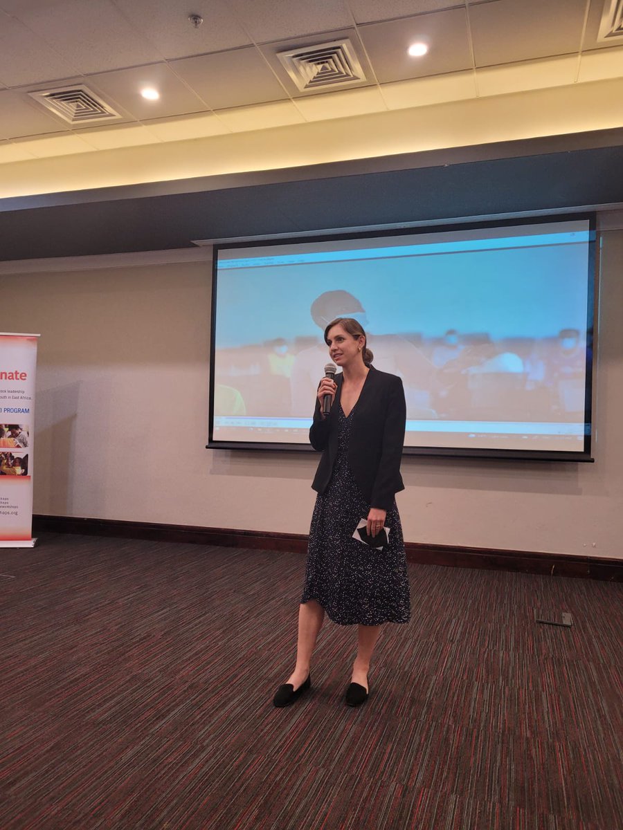 Rworkshops's tweet photo. We are thrilled to have Resonate co-founder and Chair of the Board of Directors @aylasoleil visiting us in Rwanda to celebrate our graduates and this important milestone. https://t.co/DK12gRAbS1