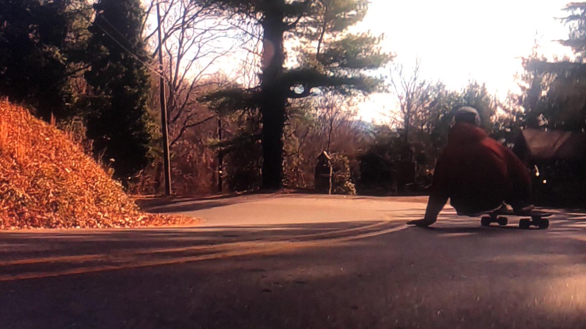 kanebenjamin_17's tweet photo. Shredding in the Blue Ridge mountains this past weekend.  On board camera is a neat angle! https://t.co/ILBuWBUlek