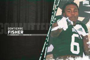 DontierreF's tweet photo. COMMITTED! Found my new home. Thanks @OHIOU_CoachTett &amp; @CoachAlbin. Proud to be a Bobcat. #OhioUniversity https://t.co/fIa291p3cE