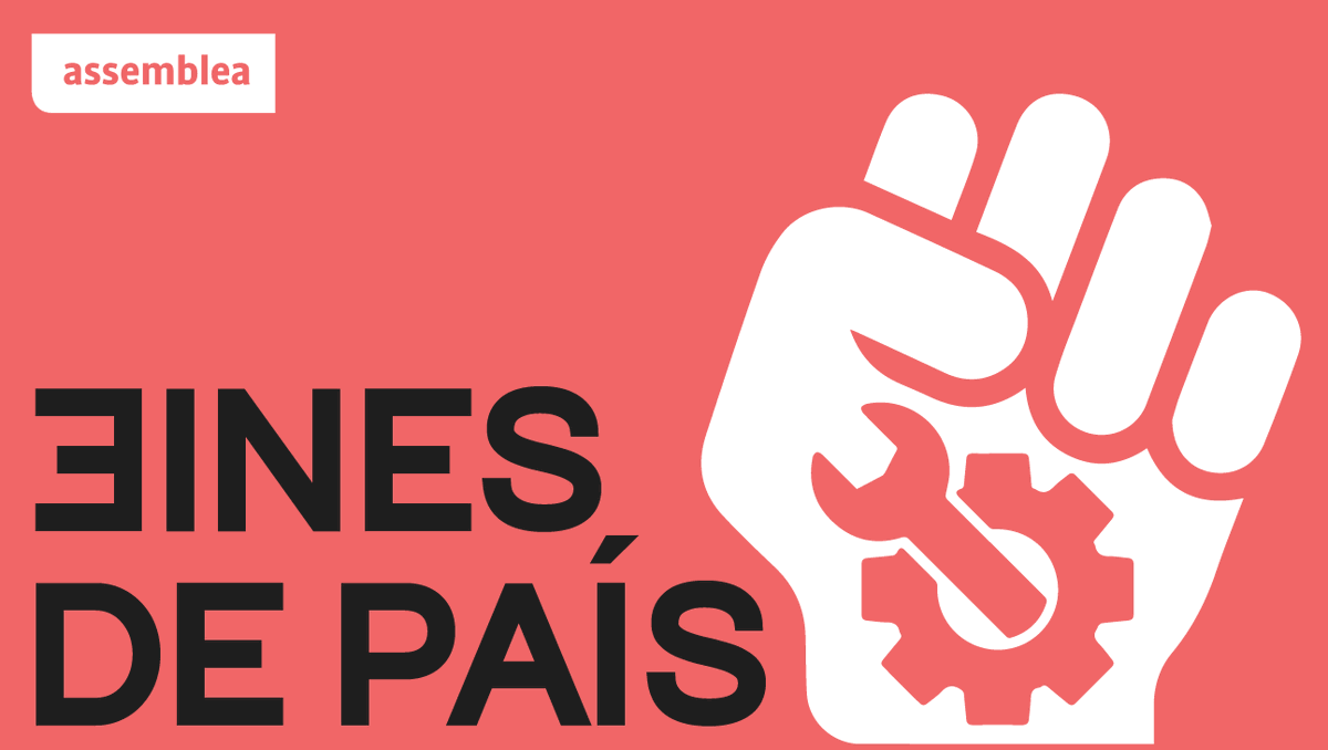 EinesDePais's tweet photo. ⬛️⬜️ Sigues @EinesDePais:

👩‍🏭 Als centres de treball, sindicats nacionals!

👨‍🎓 A les universitats, sindicats d'estudiants!

🛍 Compra #PropDeCasa!

🗳 Als col·legis professionals, organitza't!

🧑‍💻Si ets empresa, patronal independentista!

💵 Amb els impostos, #SobiraniaFiscal! https://t.co/YyFiteiFZJ