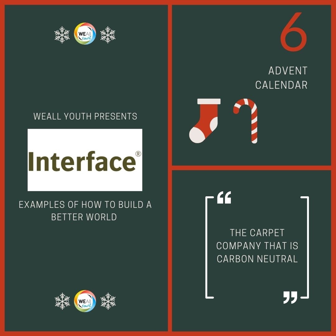 WeallYouth's tweet photo. .@InterfaceInc is the first global flooring manufacturer to sell all products as carbon neutral and want to reverse global warming. 👏
They use waste carbon as raw materials and developed a carbon-capturing tile.
#carbonneutral #climatetakeback
#SustainableDesign https://t.co/FKL2HM6k0x