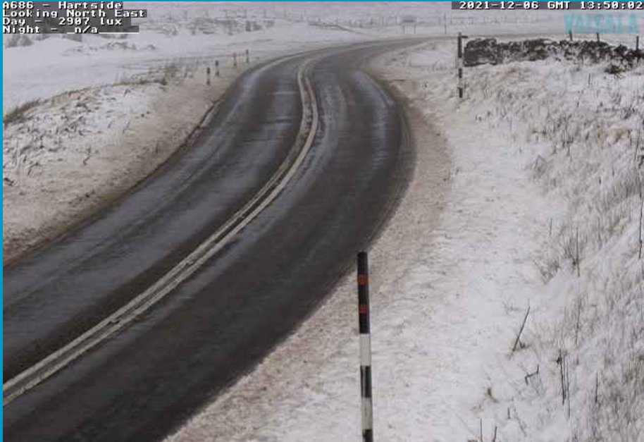 CumbriaRdWatch's tweet photo. #A686 #HartsidePass #Snow
A686 Hartside Pass remains passable with care between Melmerby and Alston. Conditions are improving in the area. #CumbriaRoads
P: 14:01 hrs. @INRIXtraffic_N @BBC_Cumbria @i__am__matt https://t.co/uf8MEU2eaL