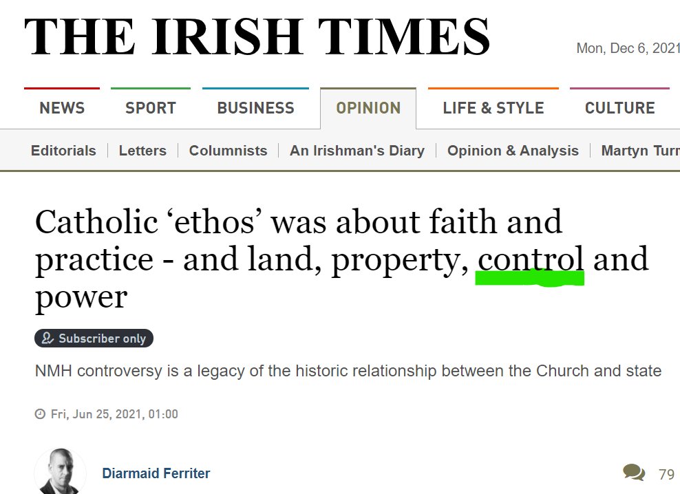 Several reasons have been given for the Religious Sisters of Charity refusing to sell the site for the new National Maternity Hospital but, in the end, they all boil down to one. Can anyone guess what it is? #MakeNMHOurs