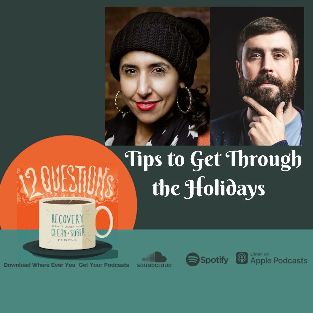 12QPod's tweet photo. Holidays can be the Bermuda Triangle of insanity for anyone, not just people in recovery. @annavisfun and @yatescomedy run through some useful tips and food for thought to help give perspective to this wild emotional time of the year.  Out now @unpops 
https://t.co/mhjUC5MgDb https://t.co/NtxhQLTAIn