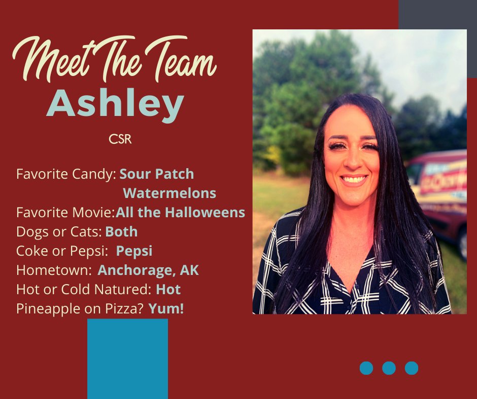 clockwork_air's tweet image. Meet Ashley. She is one of our dedicated Customer Service Representatives. Thanks Ashley for all you do! #MeetTheTeam #HVAC #CSR #CustomerService #Athens #Oconee #Clockwork