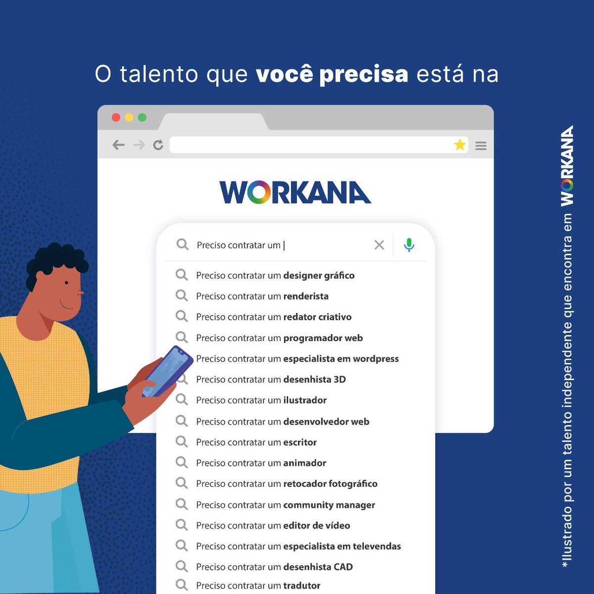 Workana Brasil tweet media