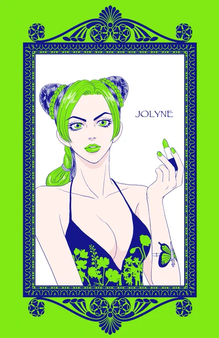 ㊗️JOJO 6部アニメ放映
『ジョースター・オールスター』
「やっと私の出番ね」
ジョースター家1番の男前❗️徐倫ちゃんのすべてがカッコよかった‼️
以前描いたものに徐倫ちゃんを参加させてみました。
※最後の1枚は模写です 