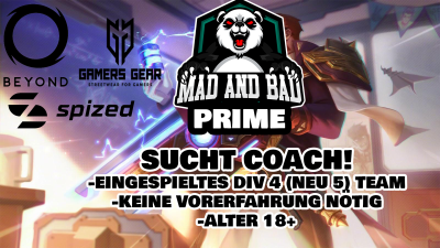 Emerald_Pandas's tweet photo. Wir suchen noch Coaches!! 🐼💚
💥 Für unser eingespieltes DIV. 4 (neu DIV. 5) Team 
💥 Für unsere neuen Teams ( D1+)

Like + RT 💚 https://t.co/fWWCMjNCqY