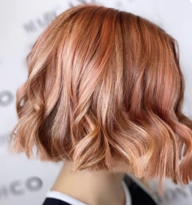 With rose gold the colour of the festive season, Lauren from our Bracknell salon created this bespoke colour for her client who wanted a subtle statement colour. Full of shine and warmth this colour is absolutely incredible and we cannot get enough!