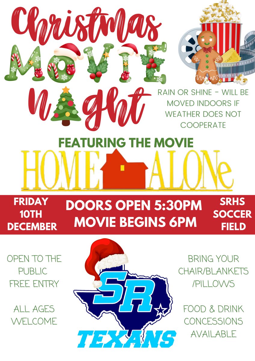 Who is ready for Christmas Movie Night?