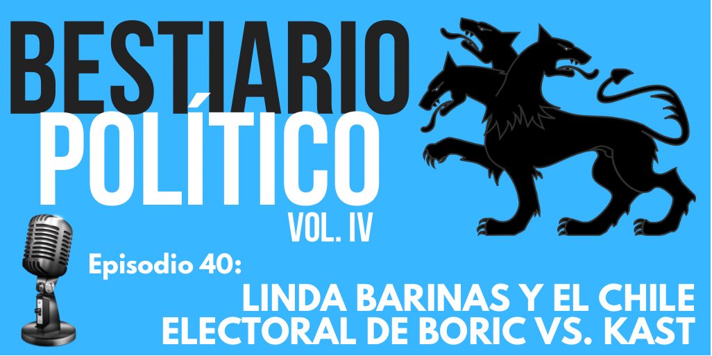Episodio #40 del #BestiarioPolitico y aunque no quisimos, tuvimos que hablar de Barinas🙈. 

También revisamos lo ocurrido en Honduras🇭🇳 y lo que podría suceder en la segunda vuelta chilena🇨🇱 entre Boric y Kast.

🎙👉🏼 bit.ly/bestiario40