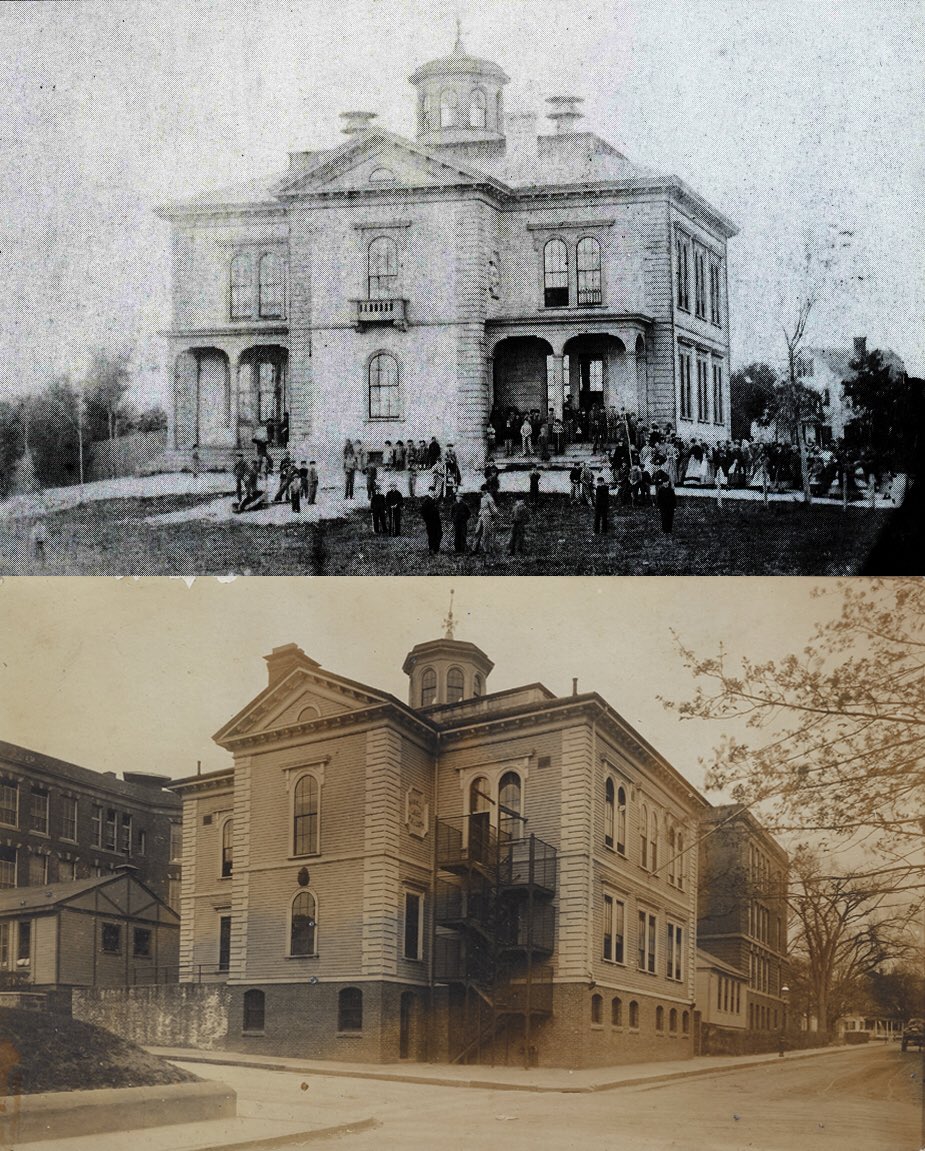 From Dorchester Historical Society Blog: Christopher Gibson School

“The Gibson School house on School Street was named in honor of Christopher Gibson, an early donor to the schools of Dorchester.”
dorchesterhistoricalsocietyblog.org/blog/4474/ #Dorchester #Boston #History <a href="/BostonSchools/">BostonPublicSchools</a>