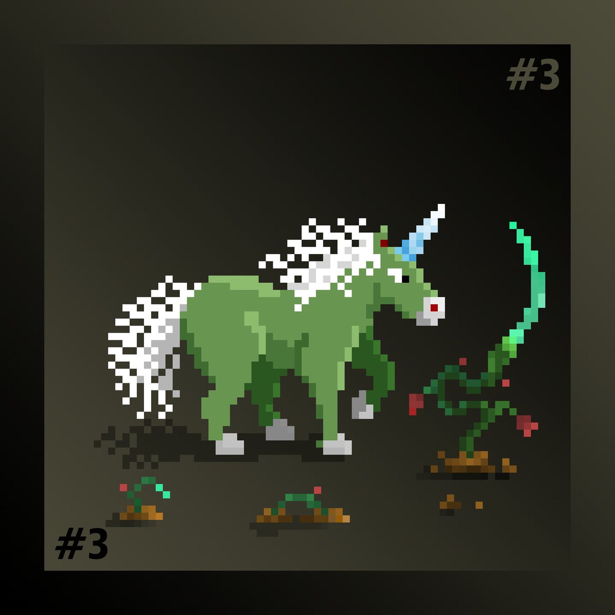 Unicorn's pixels tweet media