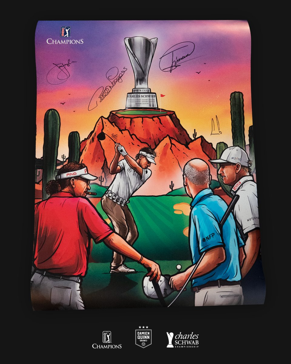ChampionsTour's tweet image. 🚨 Retweet and follow to win 🚨

Limited edition autographed poster of @BernhardLanger6, @TheBig_Easy, @jimfuryk and @majimenez1964.
